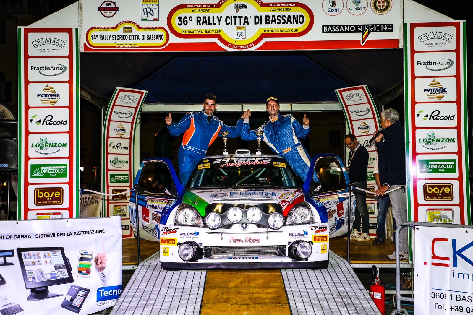 Nolves al rally Città di Bassano 2019